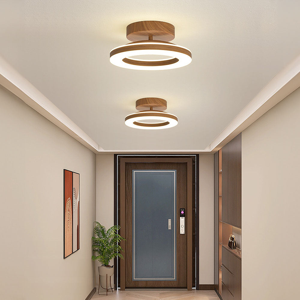 Round ceiling lamp LED acrylic for hallway and entrance