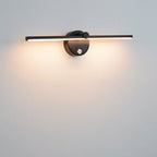 Nordic Minimalist Aluminium Long Strip Switch LED Mirror Wall Light Lamp