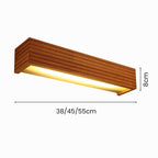 Wood wall lights for bathroom mirrors – Stylish functional lighting for home decor & makeup lighting