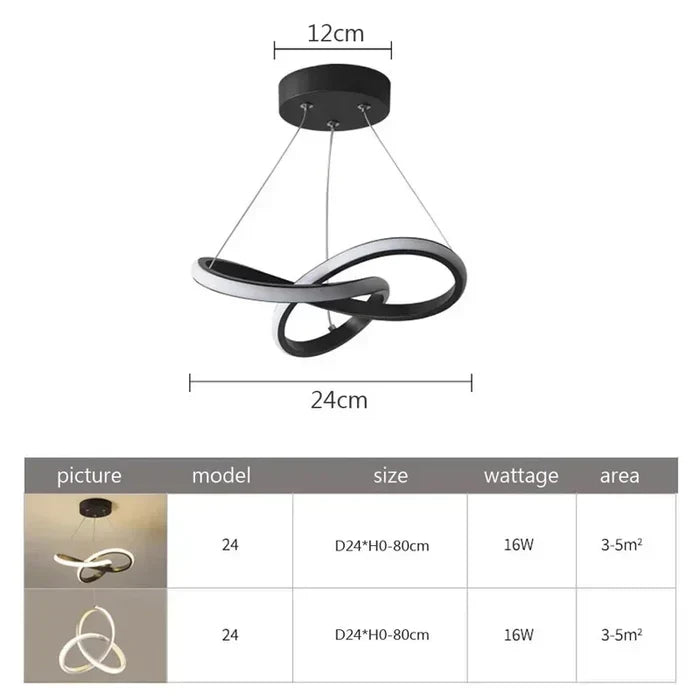 WaveGlow Ceiling Light – Stylish LED Ceiling Lighting Home Lamp