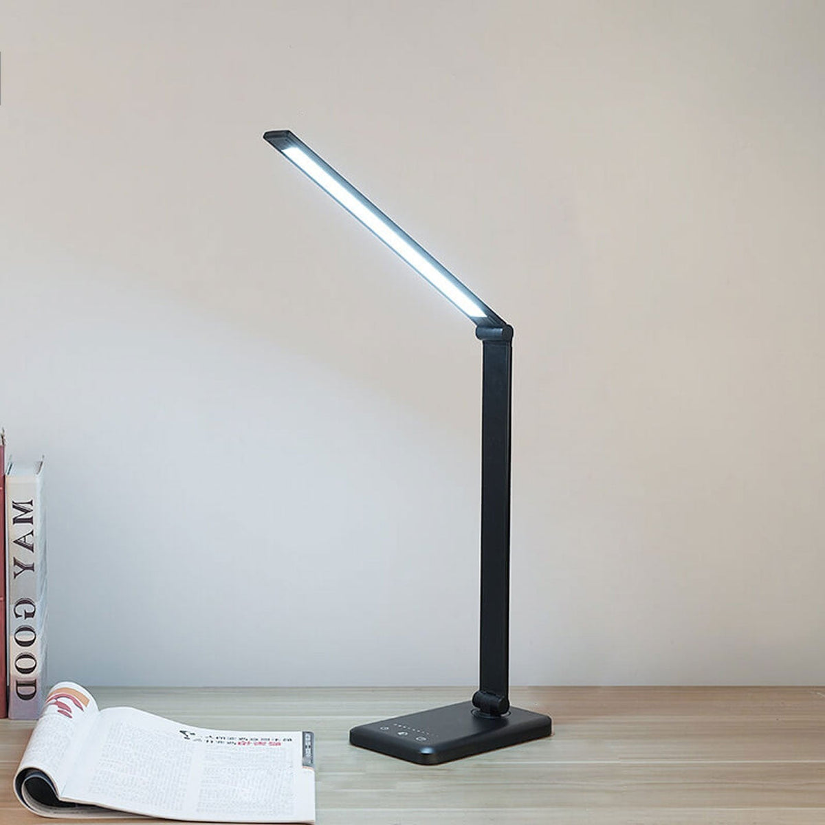 Nordic Creative Foldable Touch Dimmer LED Desk Lamp