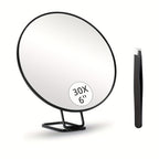Madigas | Magnifying Makeup Mirror - 20X/10X Magnification, Suction Cup, Portable