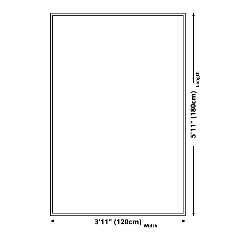 Unique Brush Stroke Pattern Carpet Blue Contemporary Carpet Polyester Pet Friendly Non-Slip Back Washable Carpet for the Living Room