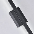 Industrial Minimalist Long LED Iron Wall Lamps for Contemporary Living Room Decoration and Stylish Lighting