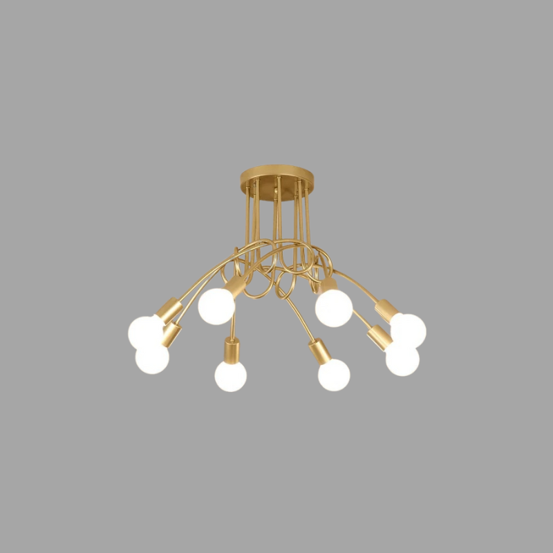 Vintage LED ceiling lamp in antique design