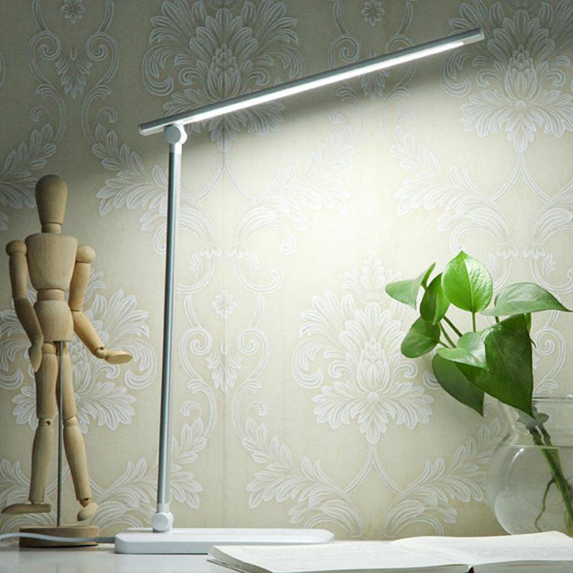 Minimalistic Intelligent Square Foldable USB LED Desk Lamp