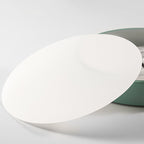 Modern LED ceiling lamp for bedroom - Energy-saving acrylic and metal recessed light, various colors