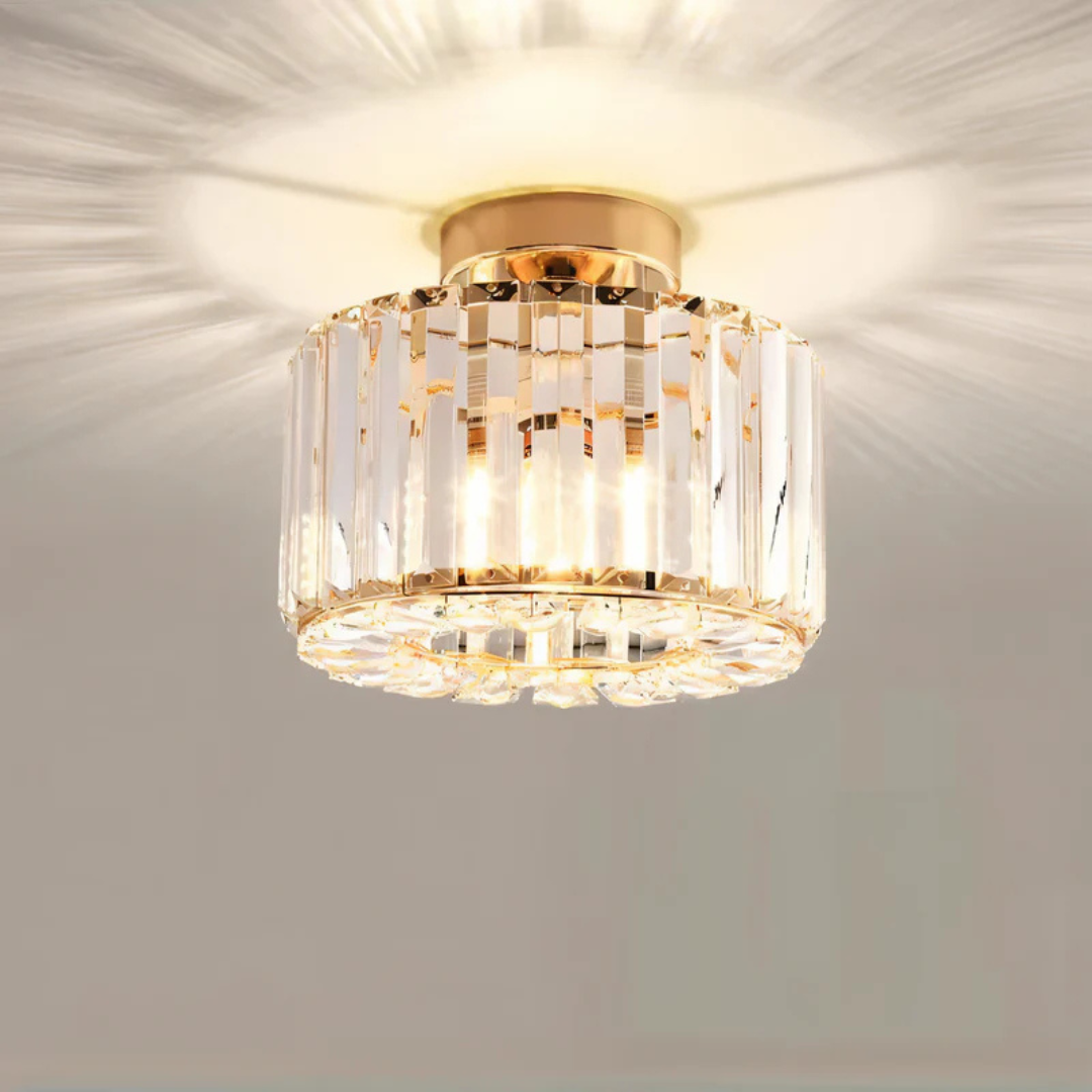 Luxury Crystal Ceiling Lamp | Radiant Ceiling Lighting