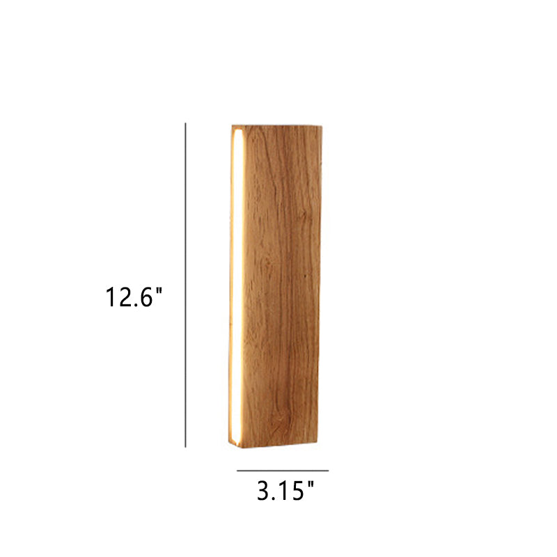 OakBeam | Minimalist Solid Wood LED Wall Light