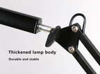 LED foldable long arm clip eye protection USB reading desk lamp