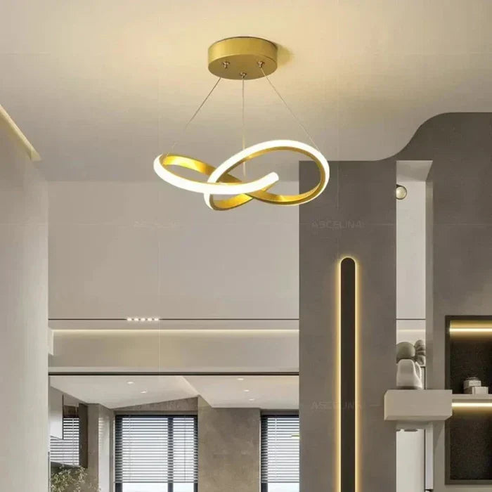 Modern LED ceiling lamp - WaveGlow