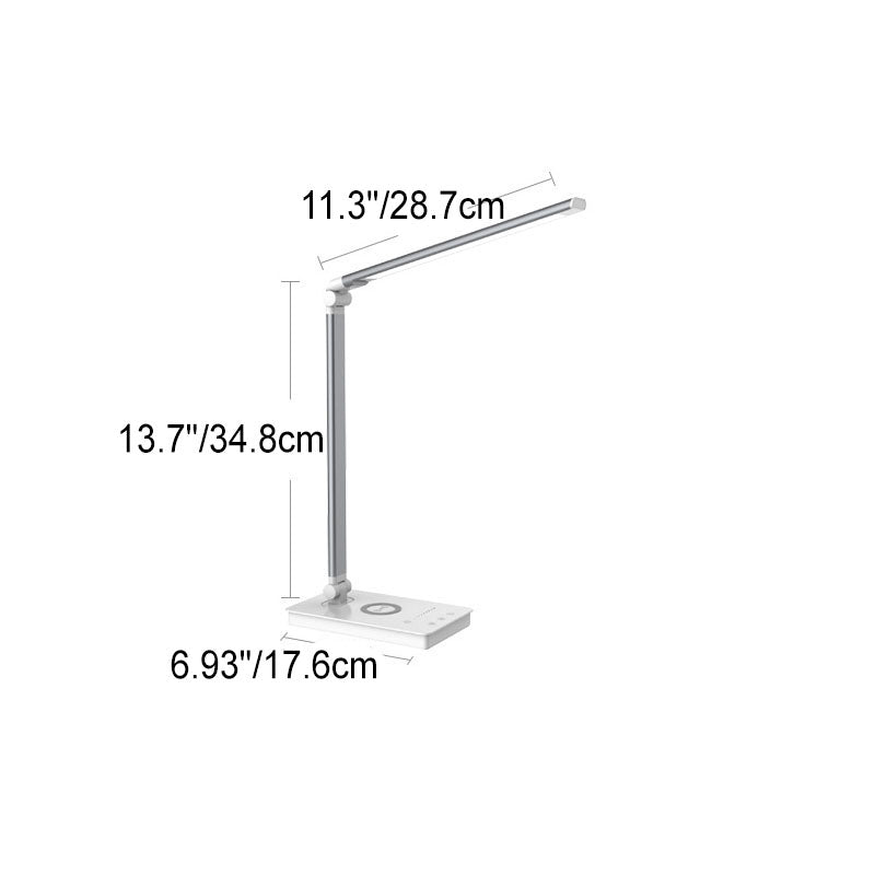 Minimalistic Smart Square Foldable USB LED Desk Lamp