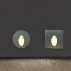 LED foot lights, stair lights, aluminum recessed corner lights, stair lights, square wall lights, round wall lights, corridor lights