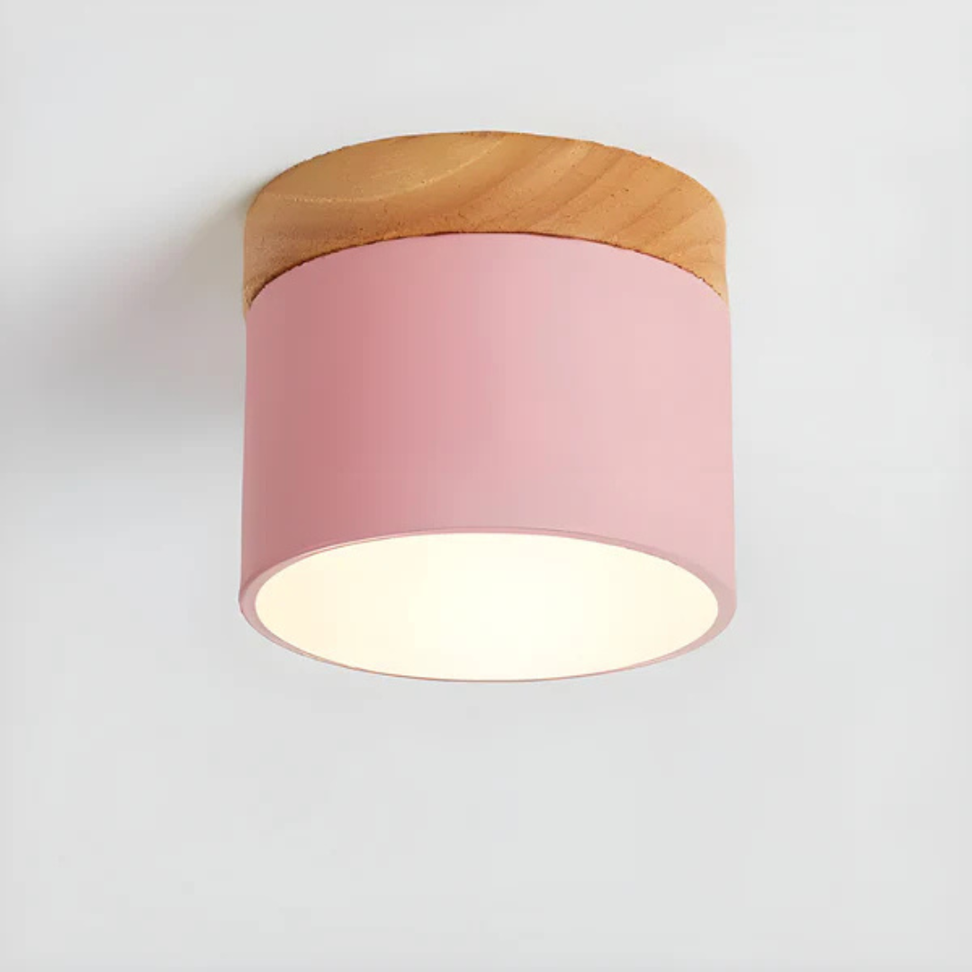 Vintage LED ceiling lamp