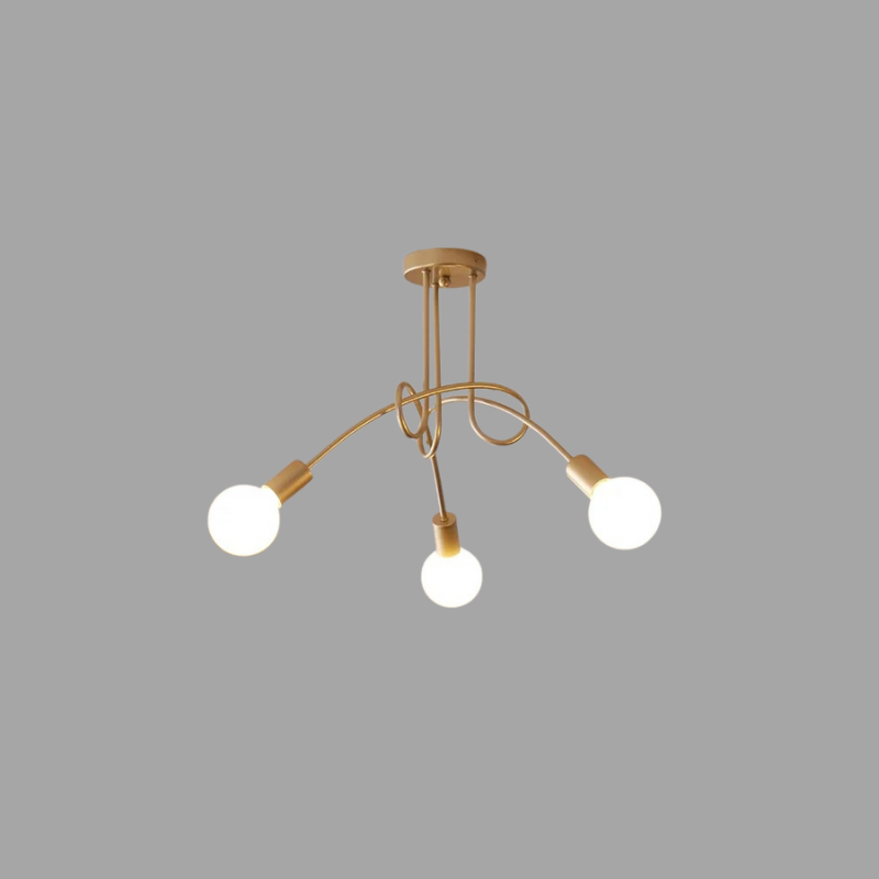 Vintage LED ceiling lamp in antique design