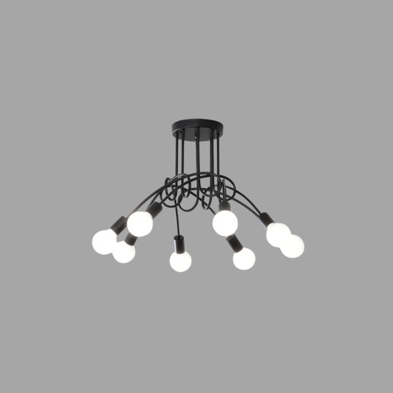 Vintage LED ceiling lamp in antique design