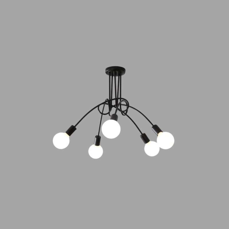 Vintage LED ceiling lamp in antique design
