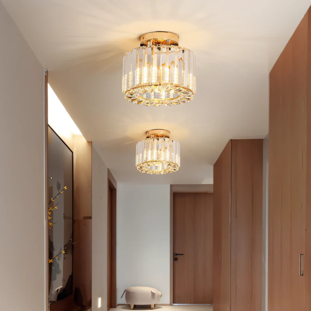 Luxury Crystal Ceiling Lamp | Radiant Ceiling Lighting