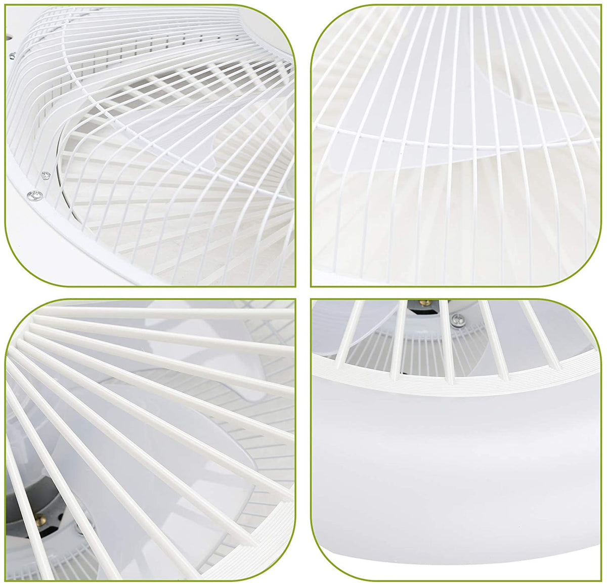 Ceiling fan with lighting 80W with remote control