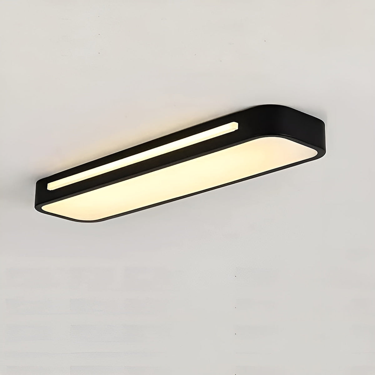 Rectangular ceiling light – Clear lines & modern design | Perfect for living room and dining area