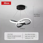 Modern LED ceiling lamp - WaveGlow
