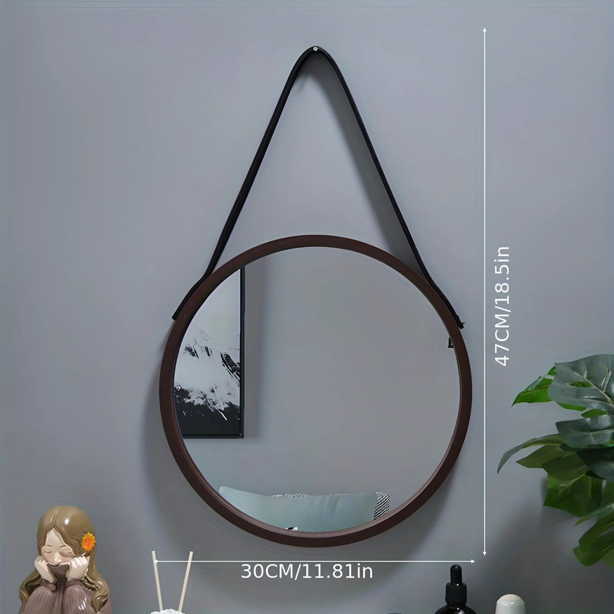 Madigas | Premium Drill-free Makeup Mirror