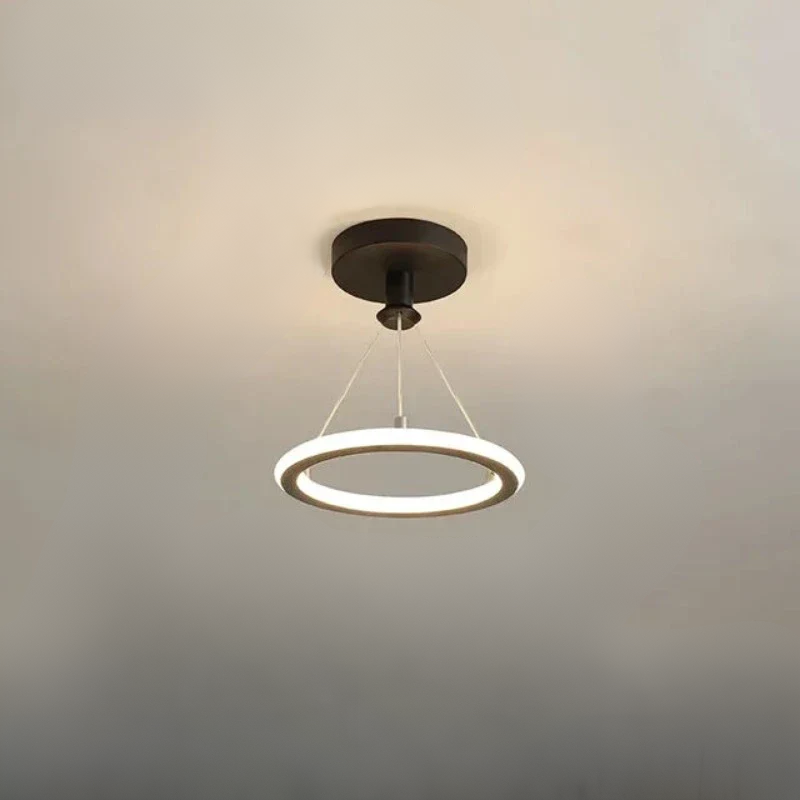 Modern LED ceiling lamp for hallway and entrance area, minimalist lighting