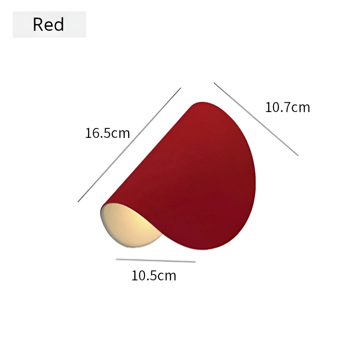 Twist Wall Light - Adjustable Metal Wall Lamp - Curved Wall Recess