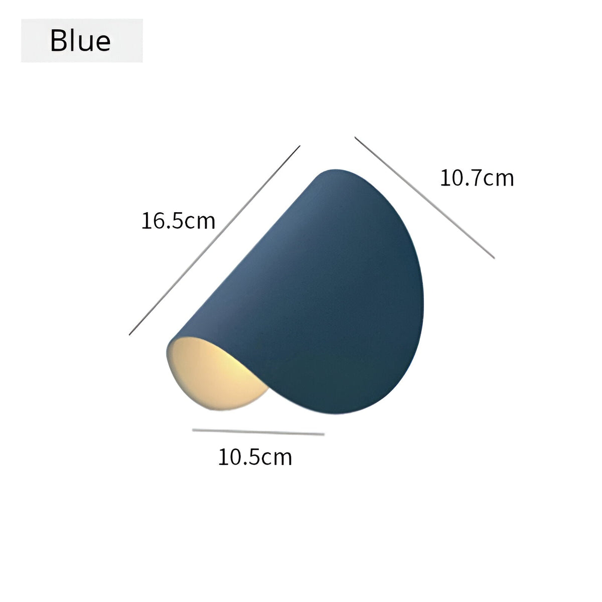 Twist Wall Light - Adjustable Metal Wall Lamp - Curved Wall Recess