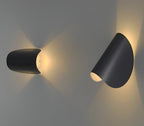 Twist Wall Light - Adjustable Metal Wall Lamp - Curved Wall Recess