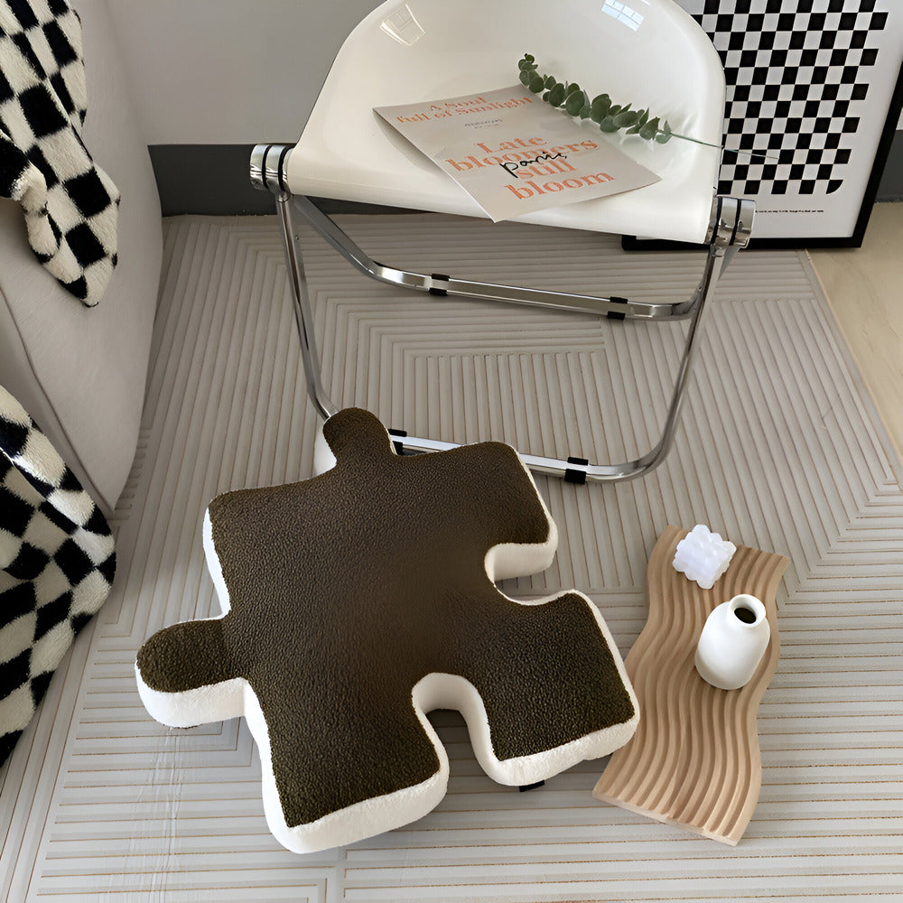 Colorful 3D Puzzle Cushion