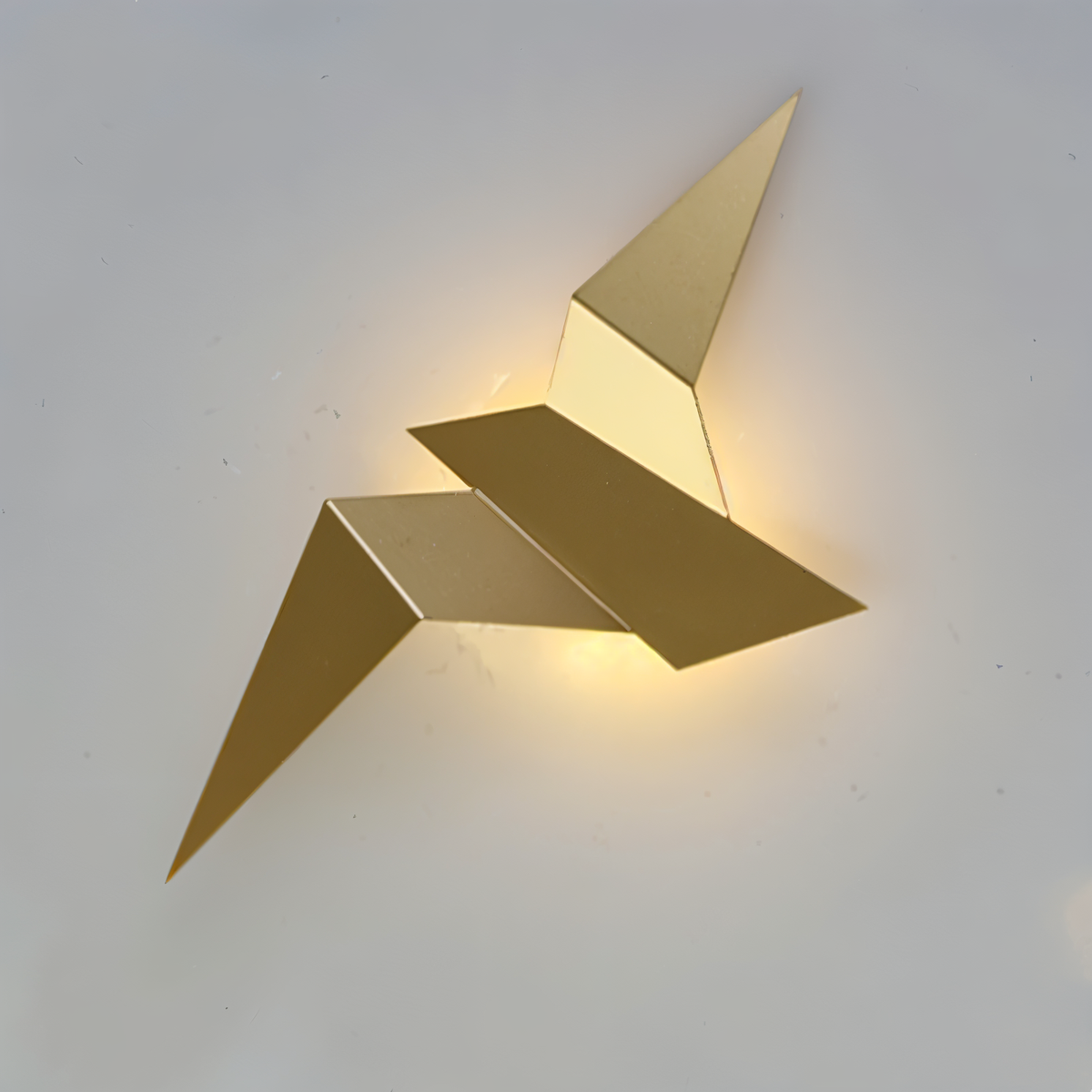 OriTori Wall Lamp - Geometric Origami Bird Wall Lamp - Japanese Style Wall Light Design