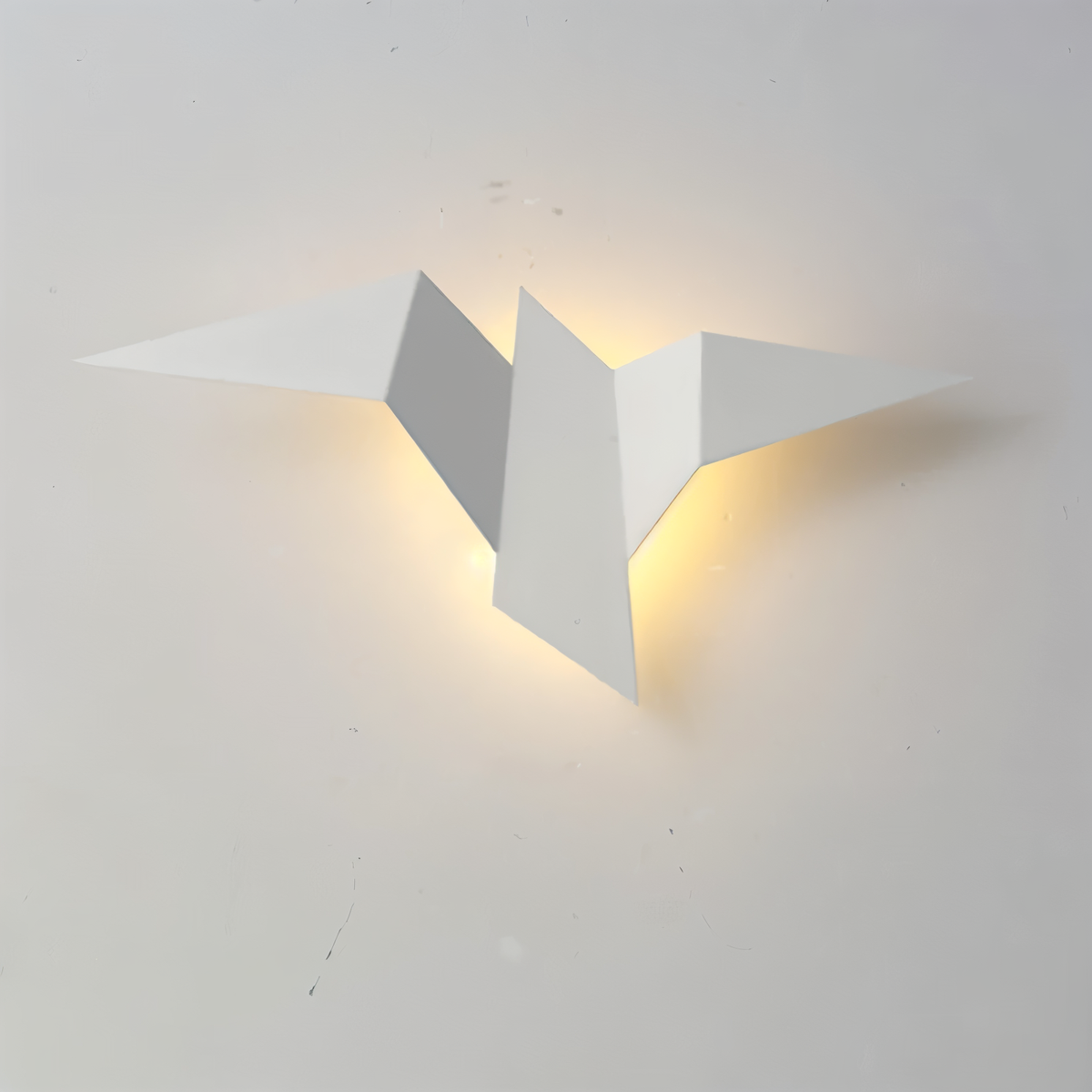 OriTori Wall Lamp - Geometric Origami Bird Wall Lamp - Japanese Style Wall Light Design
