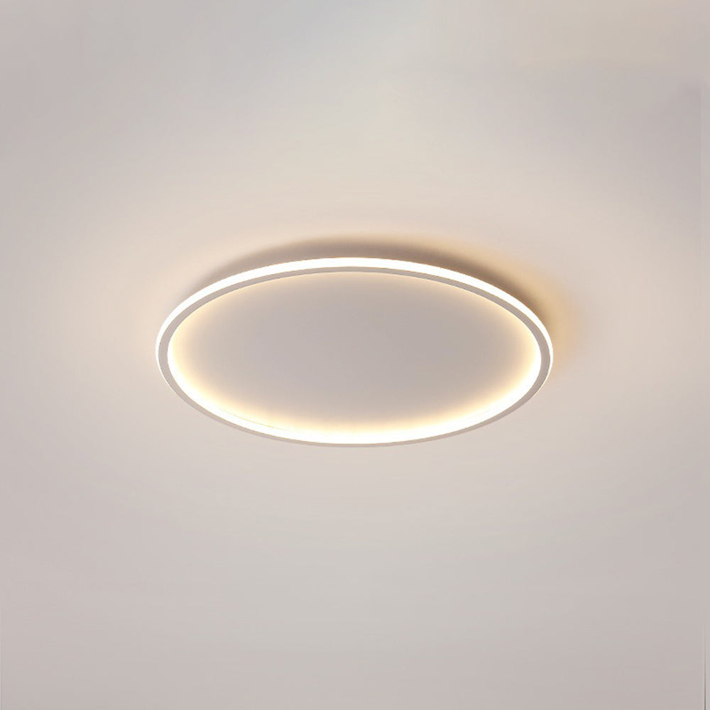 LunaNova - Modern LED ceiling light metal/acrylic for living and bedrooms, Madigas black/white design