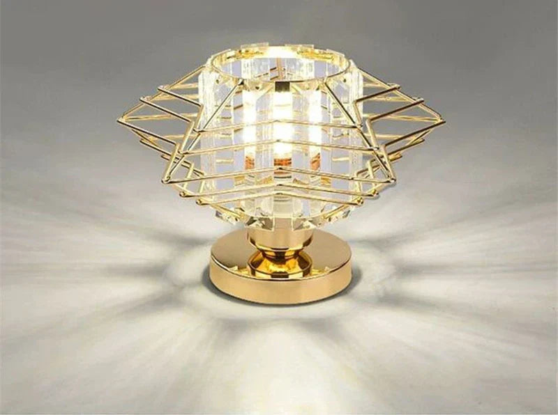 Modern Crystal Ceiling Lamp – Elegant Nordic Ceiling Light for Living Room and Hallway