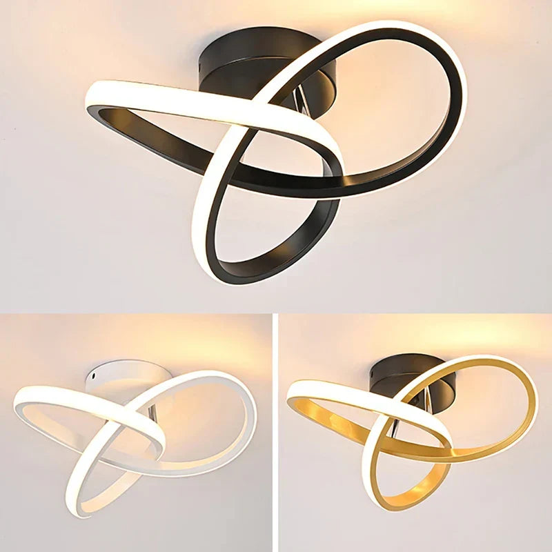 Modern LED ceiling light for hallway and corridor – Stylish lighting