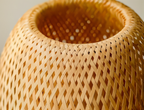 NatureHue Vintage Bamboo Table Lamp Creative Woven Rattan Desk Lamp