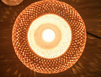 NatureHue Vintage Bamboo Table Lamp Creative Woven Rattan Desk Lamp