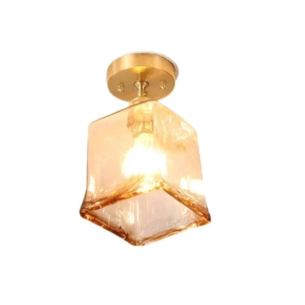 Nordic ceiling light with creative glass dome design – Modern design for hallway and living room