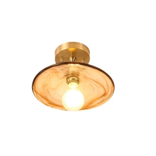 Nordic ceiling light with creative glass dome design – Modern design for hallway and living room