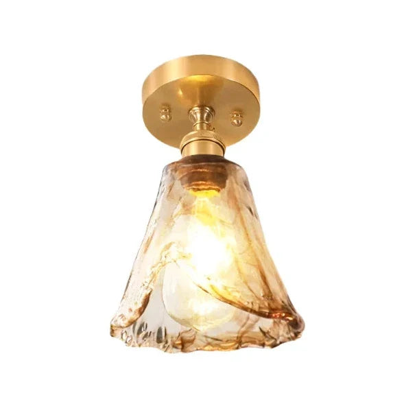 Nordic ceiling light with creative glass dome design – Modern design for hallway and living room
