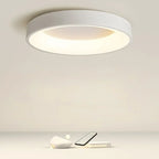 AuroraGlans - Scandinavian Round LED Ceiling Lights for Living Room & Bedroom