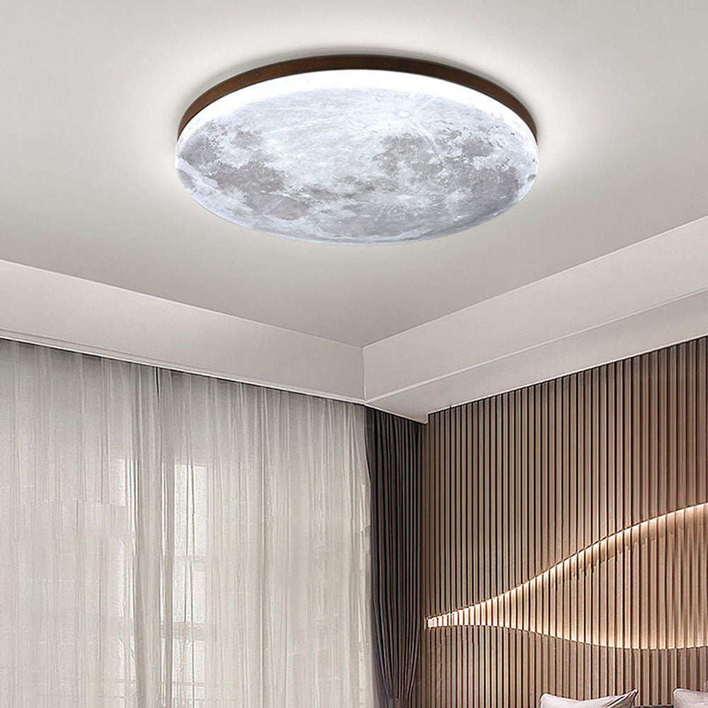 LunaGlow - Moon lamp ceiling lamp with gentle LED lighting