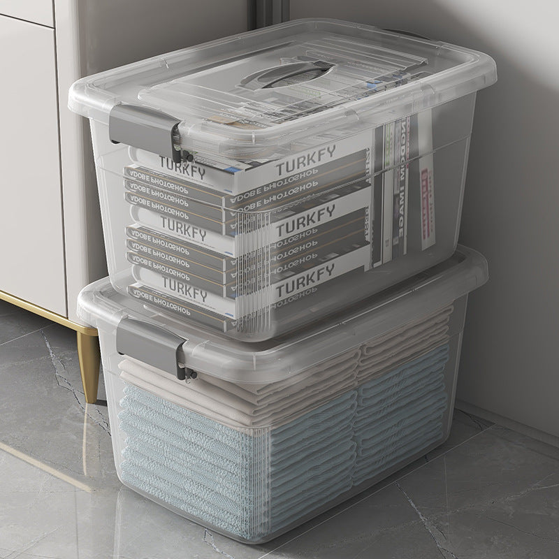 Practical and Versatile Storage Box with Wheels