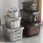 Practical And Stackable Storage Box with Wheels