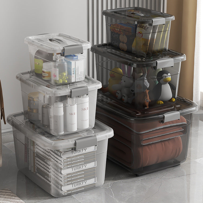 Practical and Versatile Storage Box with Wheels