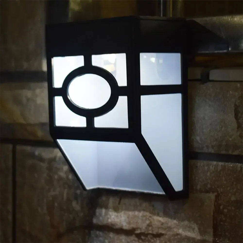 Solar Wall Light with LED – Modern Outdoor Lighting for Garden & Terrace, Wall Lights
