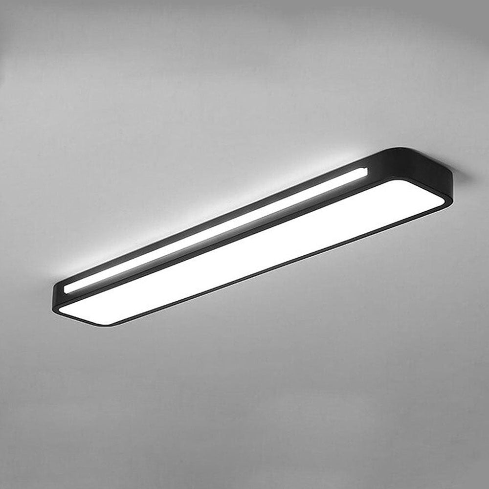Minimalist LED ceiling lamp made of iron and acrylic