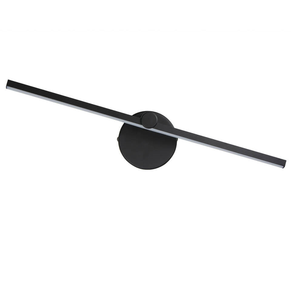 Nordic Minimalist Aluminium Long Strip Switch LED Mirror Wall Light Lamp