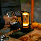 Rechargeable wireless LuxuryGlow table lamp - Elegant wireless lamp for any mood